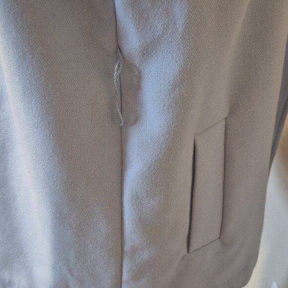 Banana Republic Davenport Blue Women's Shawl Collar Cape Coat - S - Picture 6 of 9